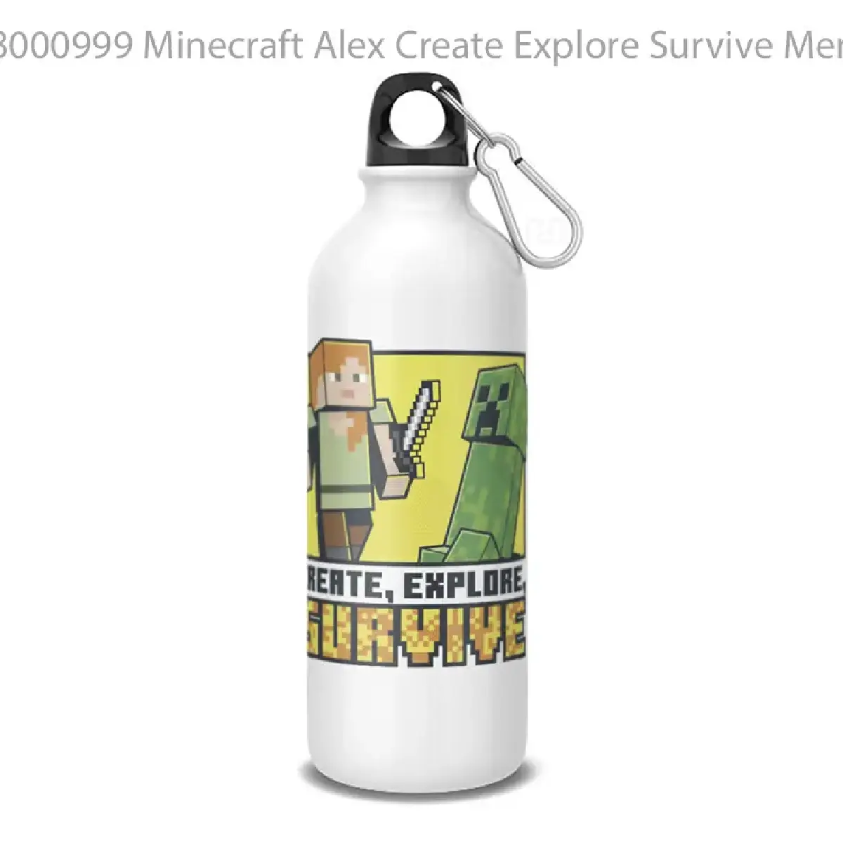 Minecraft Alex Create Explore Survive Mens Perfectyyth Botol Air Minum