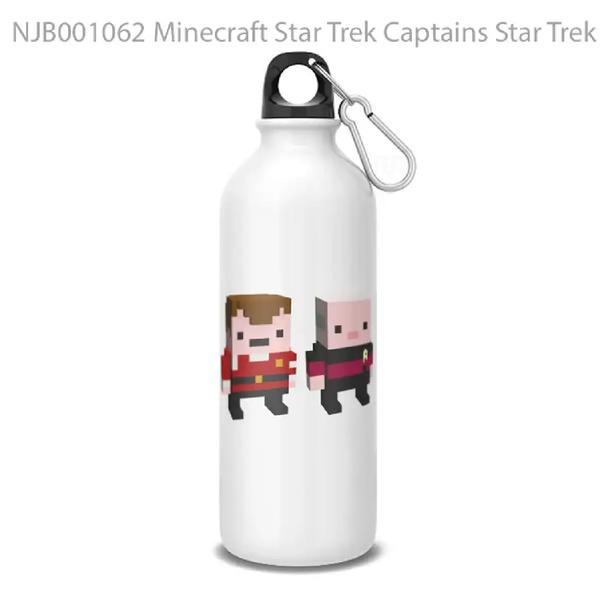Minecraft Star Trek Captains Star Trek y Botol Air Minum