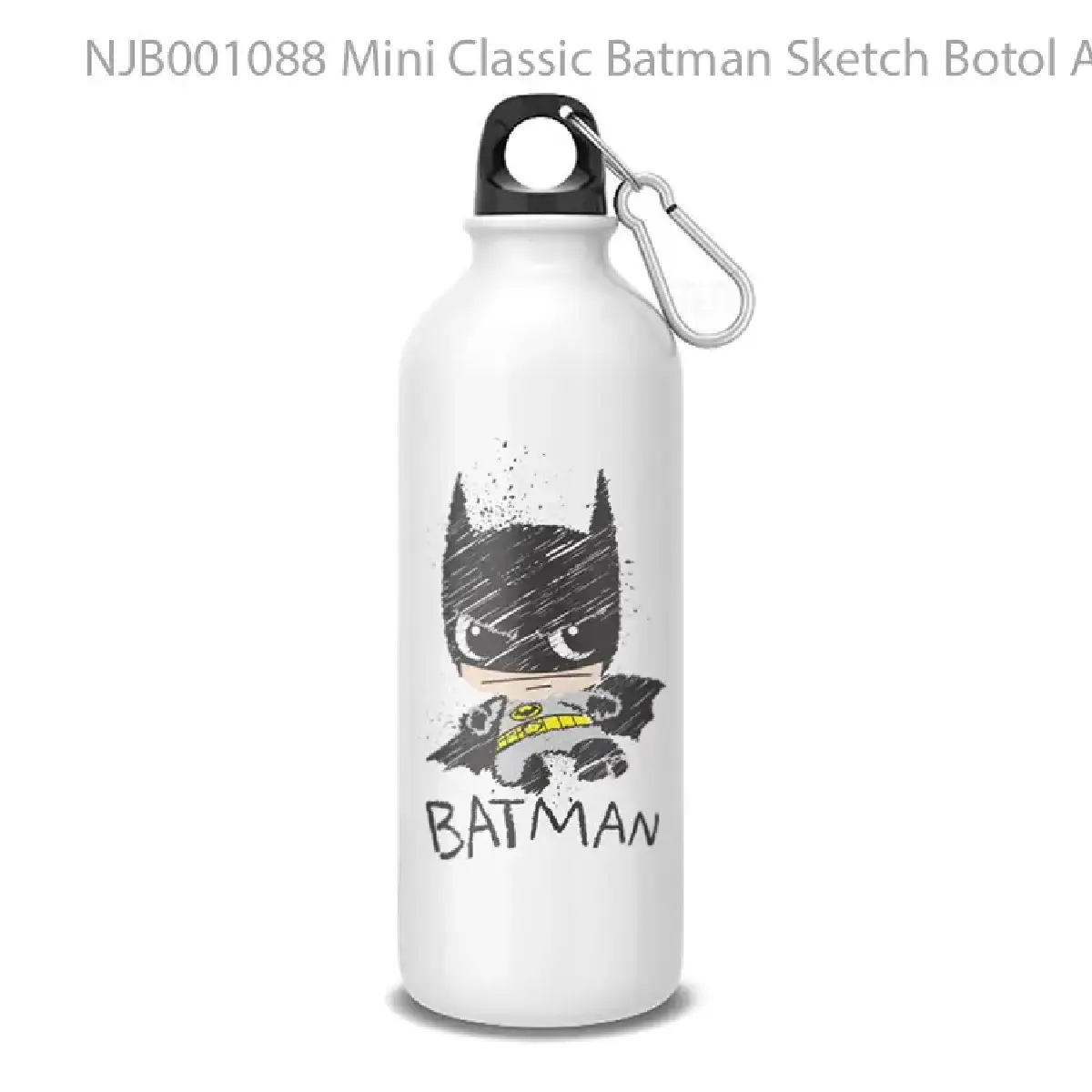 Mini Classic Batman Sketch Botol Air Minum