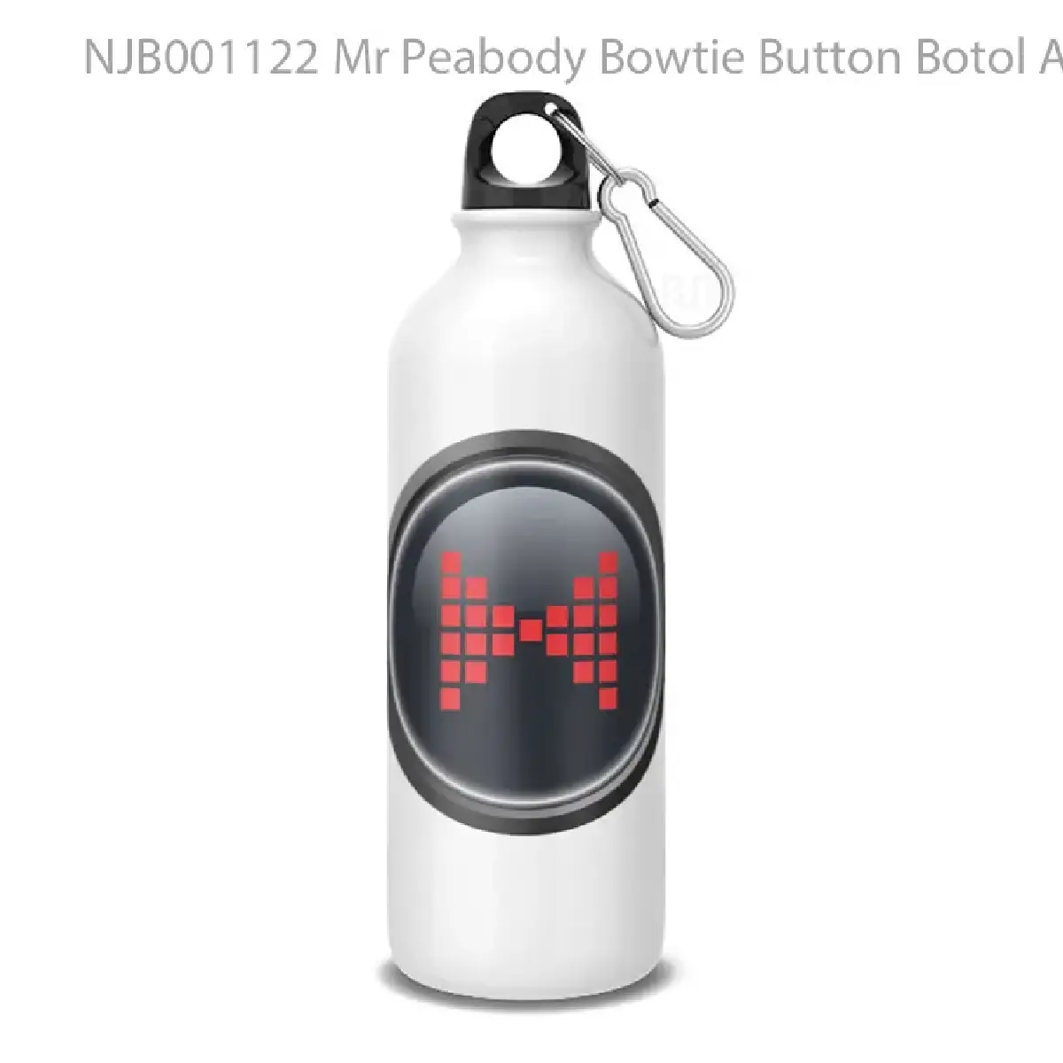 Mr Peabody Bowtie Button Botol Air Minum