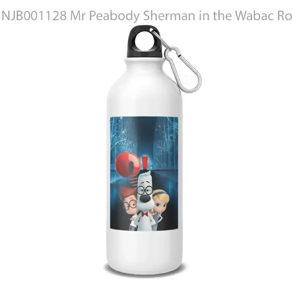 Mr Peabody Sherman in the Wabac Room Botol Air Minum