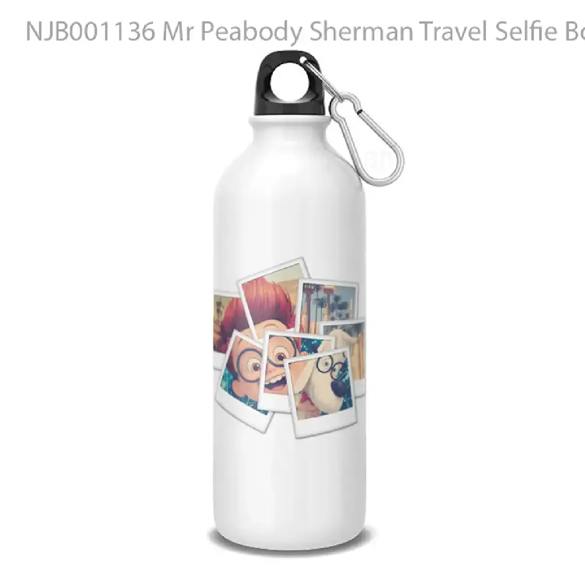 Mr Peabody Sherman Travel Selfie Botol Air Minum