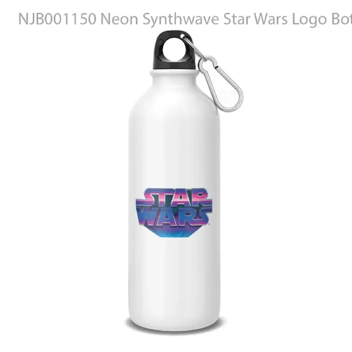 Neon Synthwave Star Wars Logo Botol Air Minum