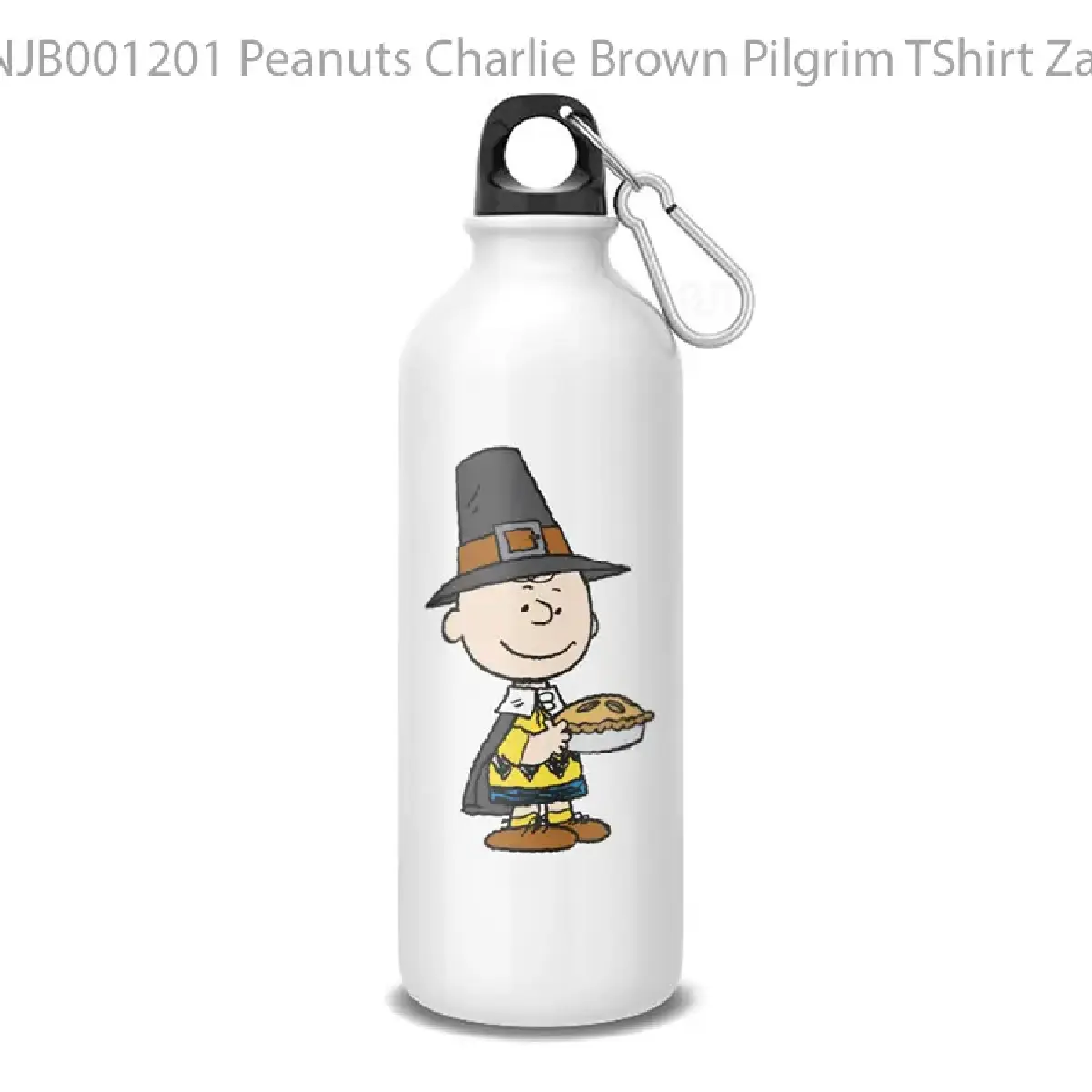 Peanuts Charlie Brown Pilgrim TShirt Zazzleco Botol Air Minum