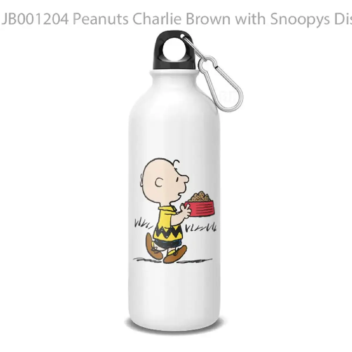 Peanuts Charlie Brown with Snoopys Dish TShirt Botol Air Minum