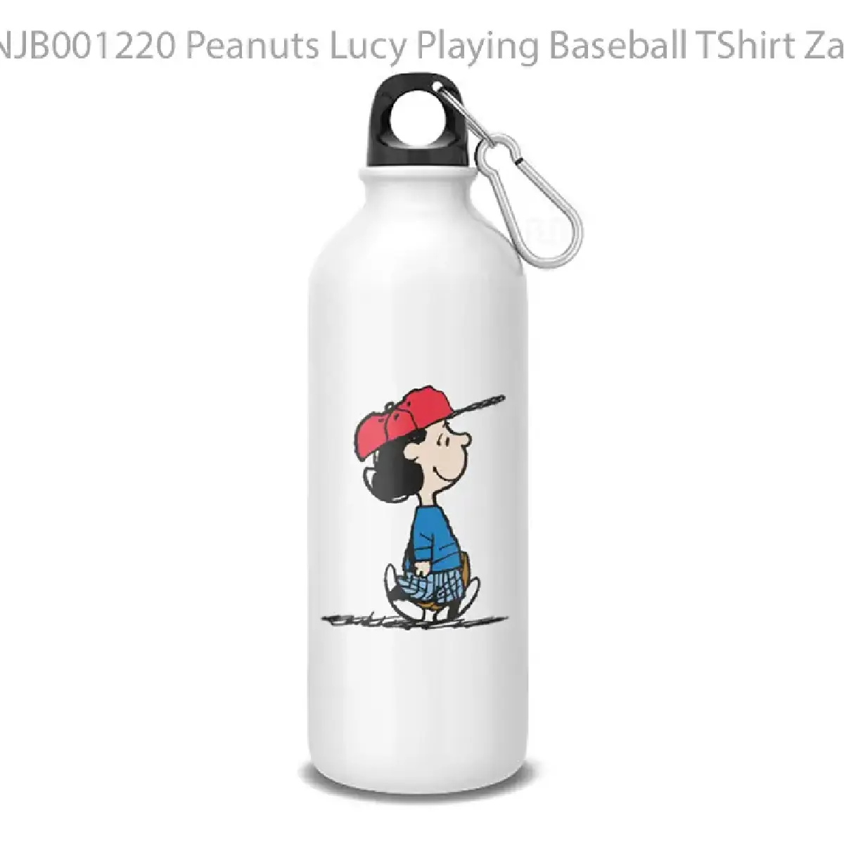 Peanuts Lucy Playing Baseball TShirt Zazzleco Botol Air Minum