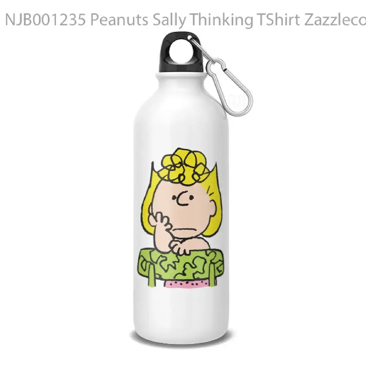 Peanuts Sally Thinking TShirt Zazzlecom Botol Air Minum