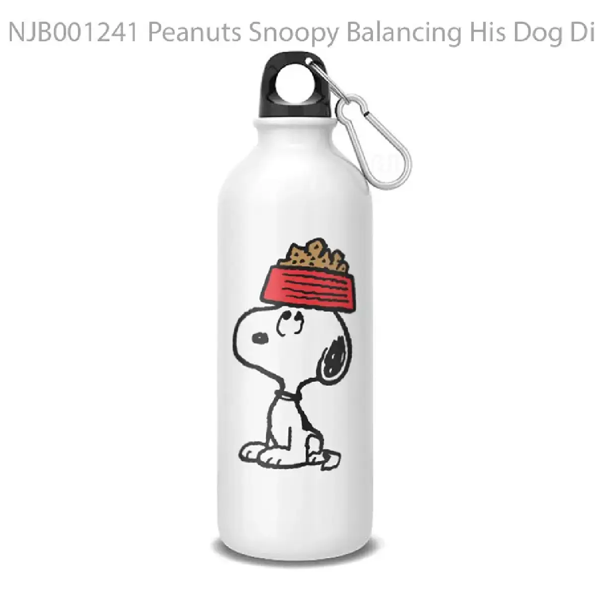 Peanuts Snoopy Balancing His Dog Dish Botol Air Minum