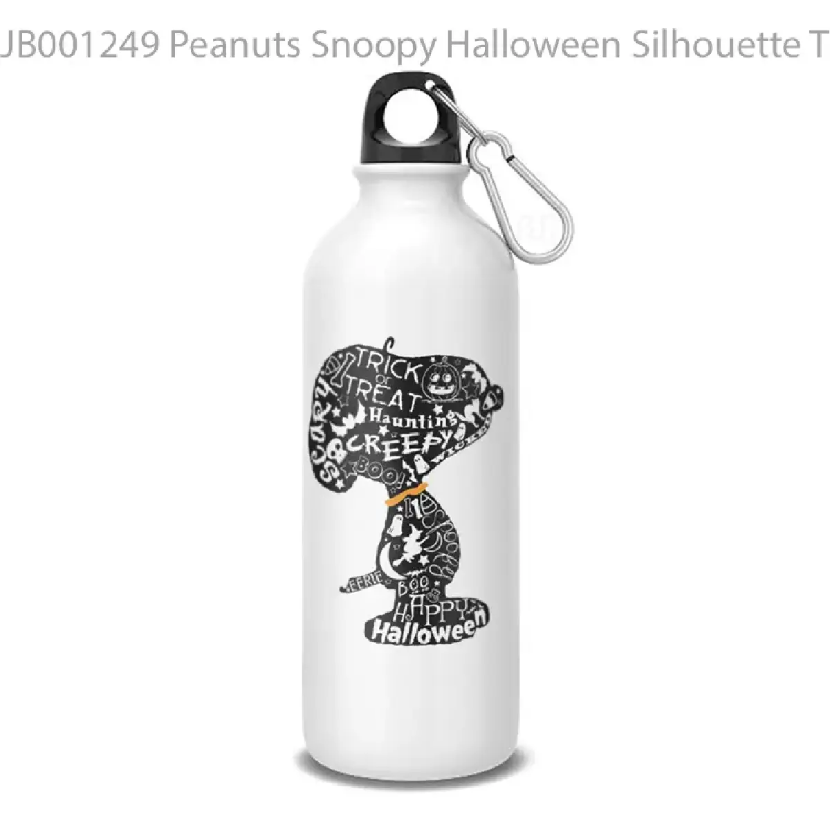 Peanuts Snoopy Halloween Silhouette TShirt Zaz Botol Air Minum