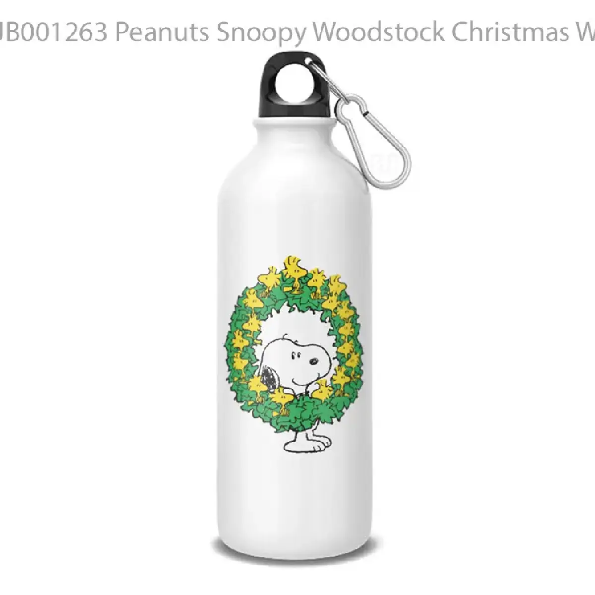 Peanuts Snoopy Woodstock Christmas Wreath TShi Botol Air Minum