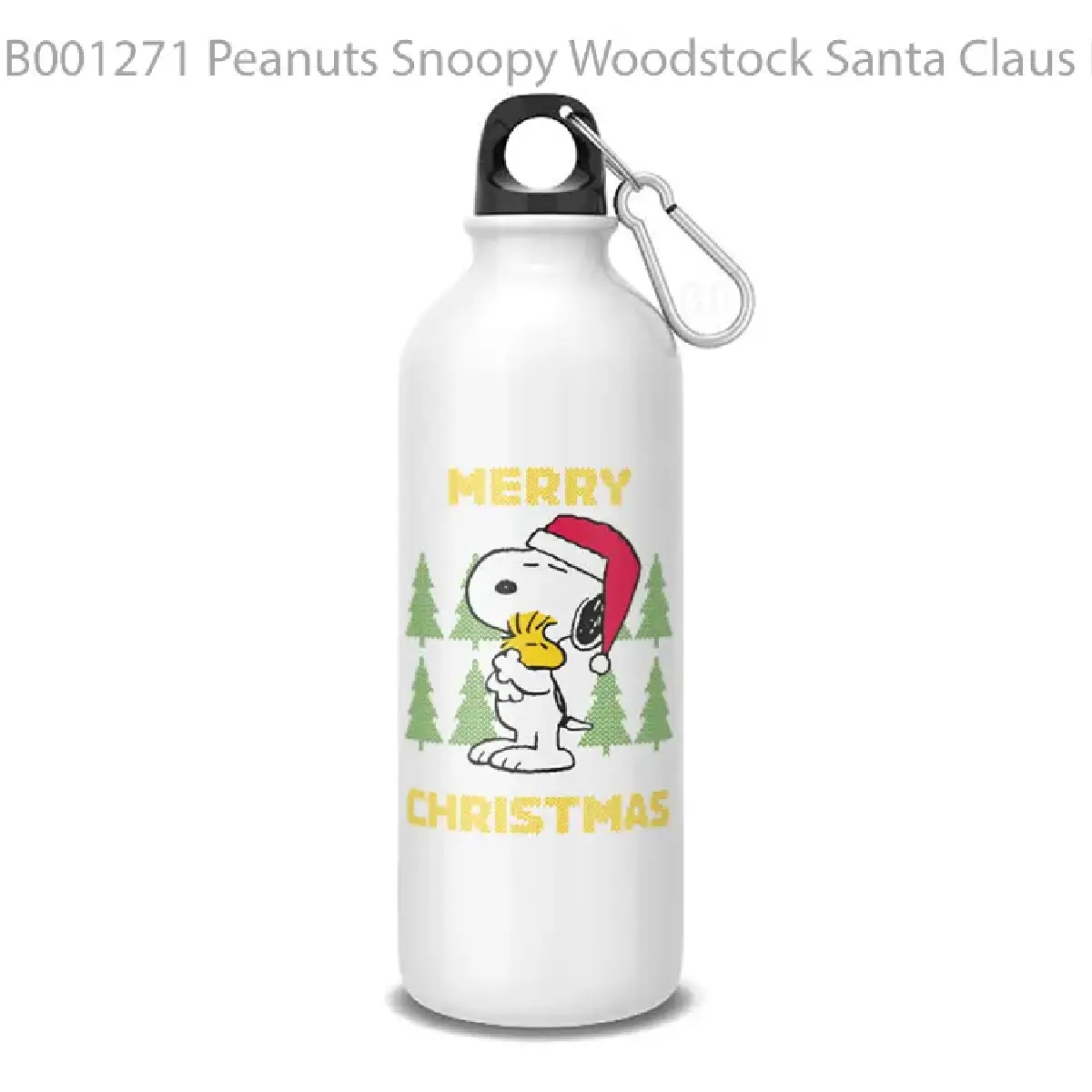 Peanuts Snoopy Woodstock Santa Claus Hugyythkg Botol Air Minum