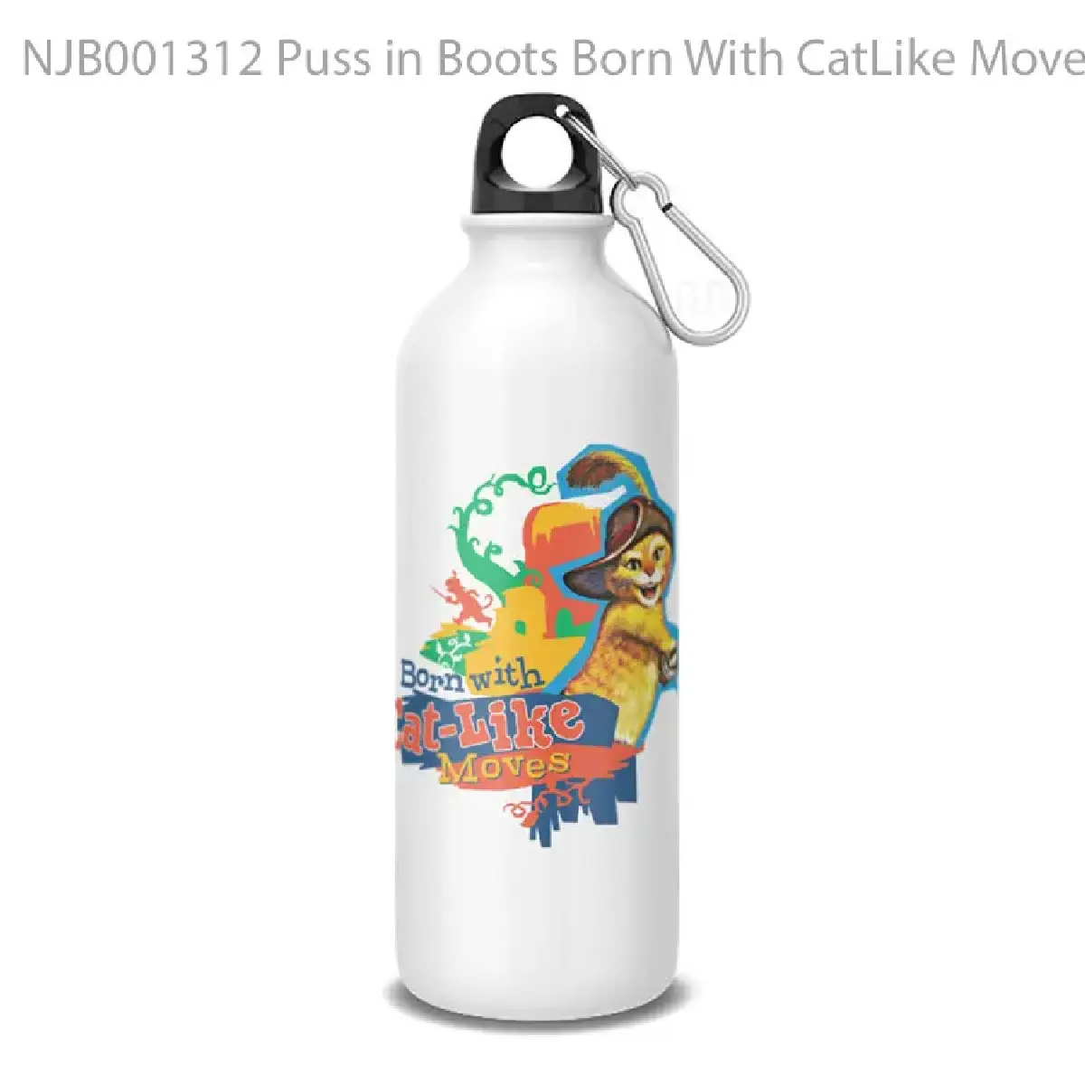 Puss in Boots Born With CatLike Moves Botol Air Minum
