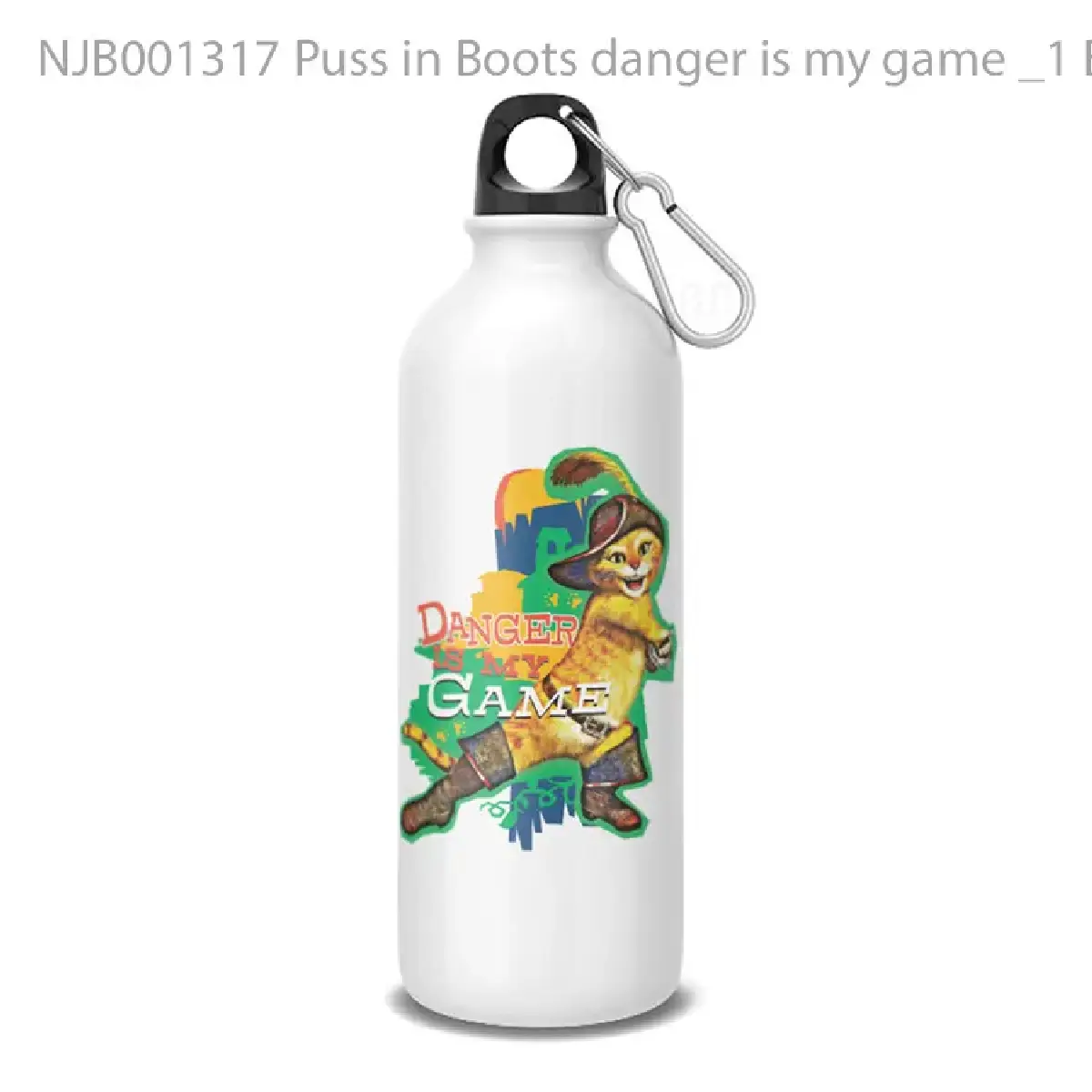 Puss in Boots danger is my game _1 Botol Air Minum