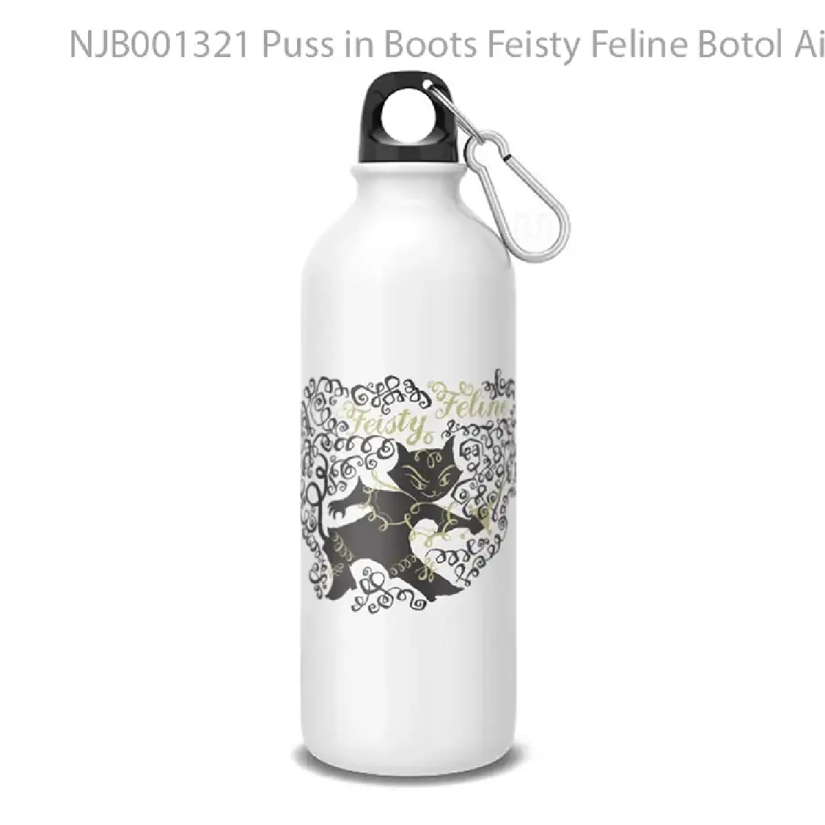 Puss in Boots Feisty Feline Botol Air Minum