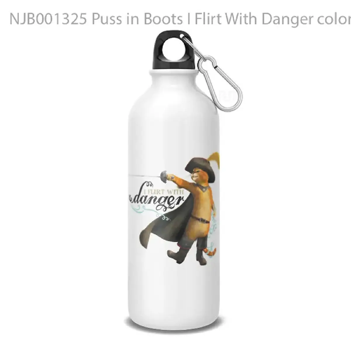 Puss in Boots I Flirt With Danger color Botol Air Minum
