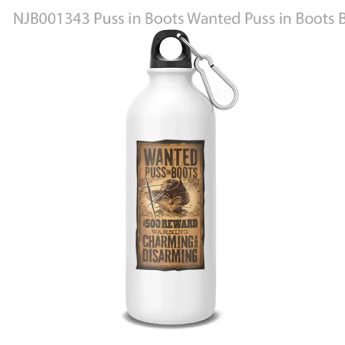 Puss in Boots Wanted Puss in Boots Botol Air Minum