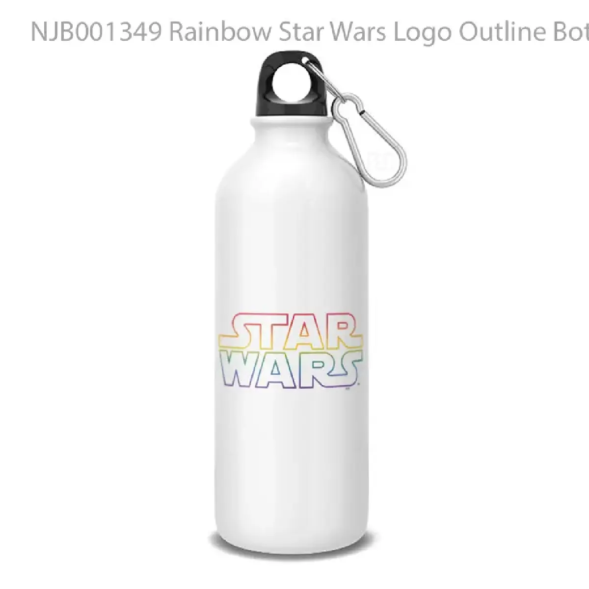 Rainbow Star Wars Logo Outline Botol Air Minum