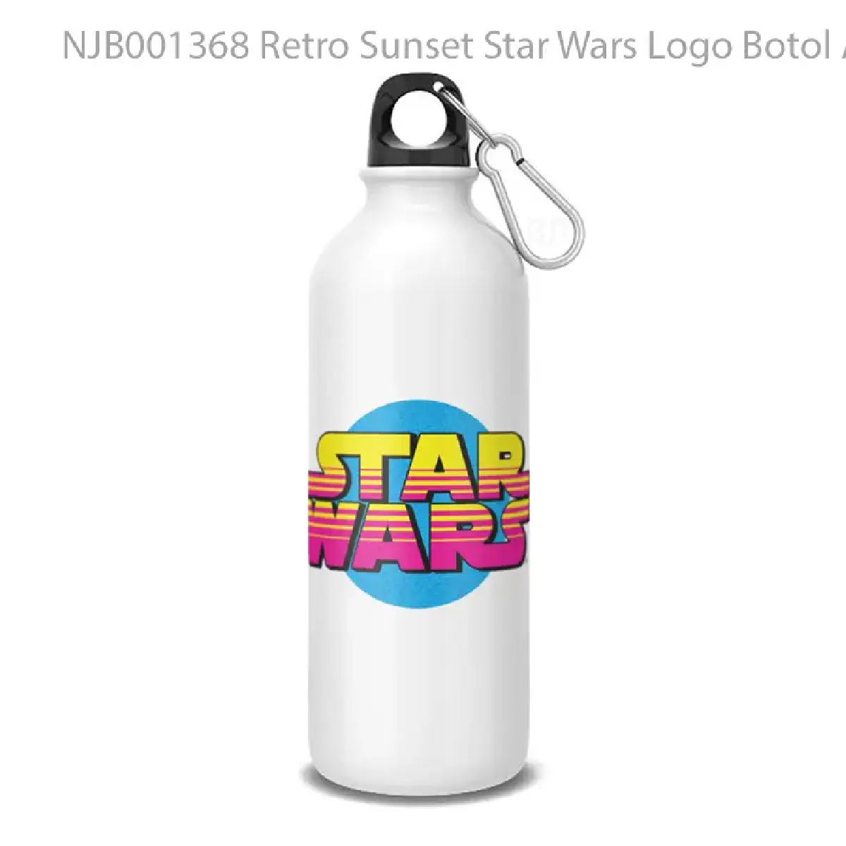 Retro Sunset Star Wars Logo Botol Air Minum