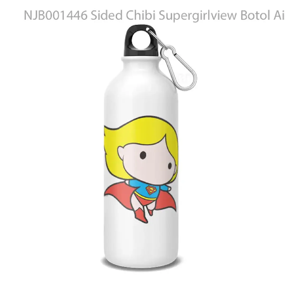 Sided Chibi Supergirlview Botol Air Minum