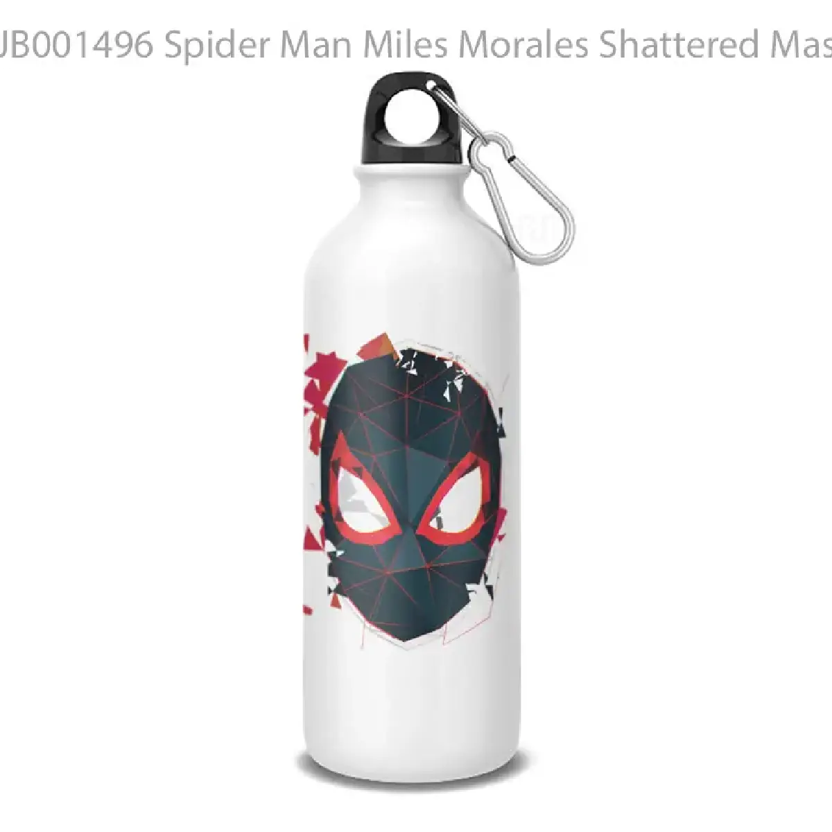 Spider Man Miles Morales Shattered Mask Graphic Botol Air Minum