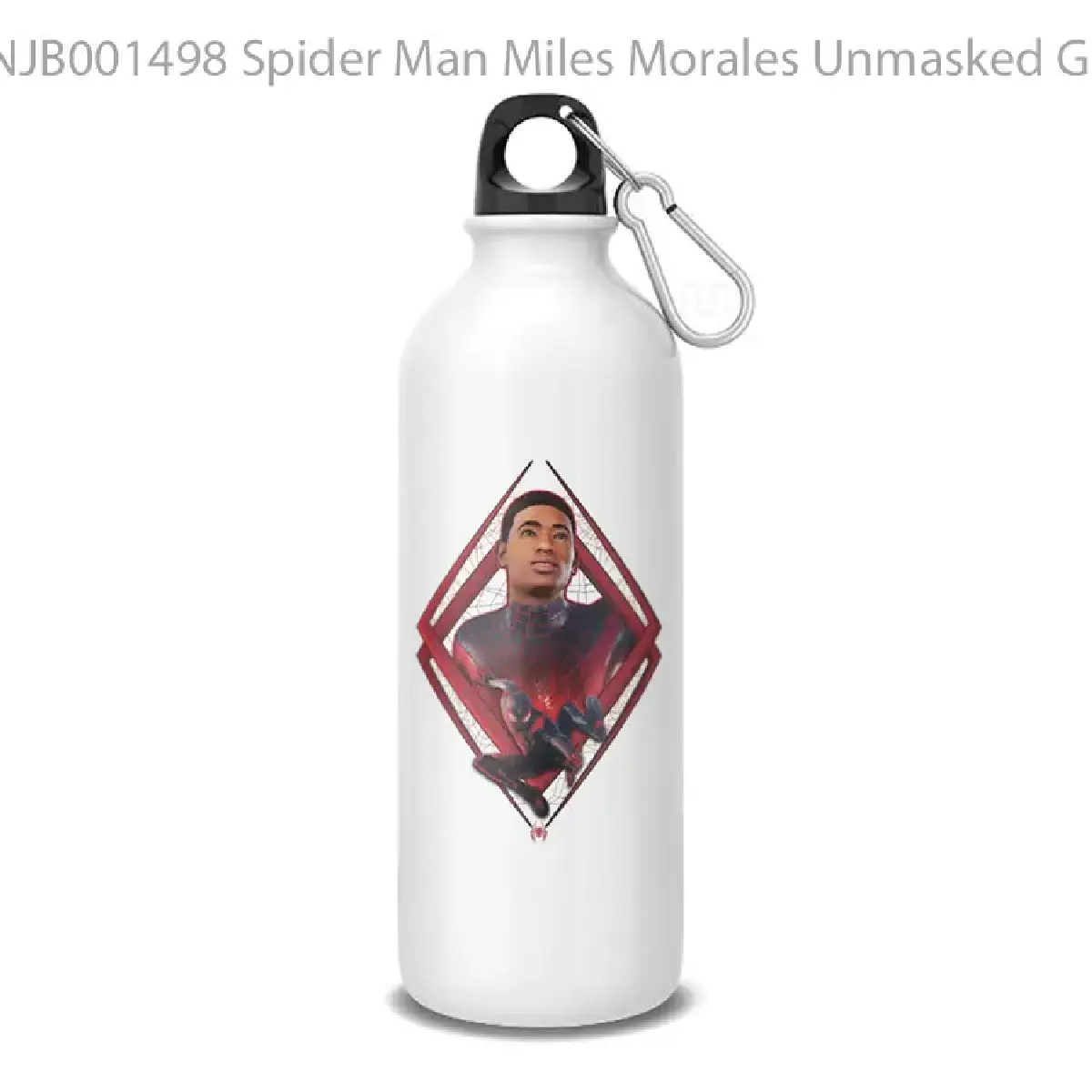 Spider Man Miles Morales Unmasked Graphic Botol Air Minum