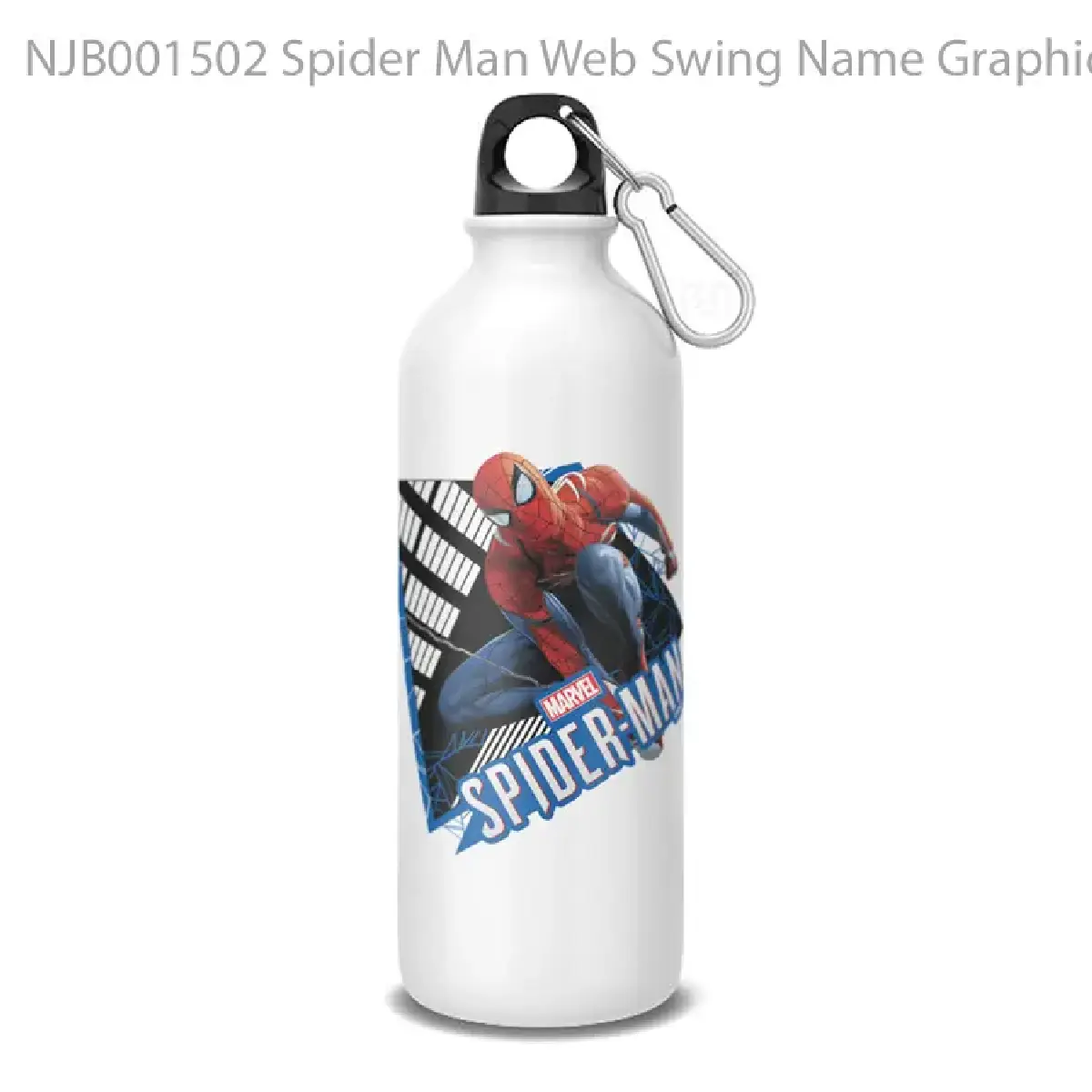 Spider Man Web Swing Name Graphic Botol Air Minum