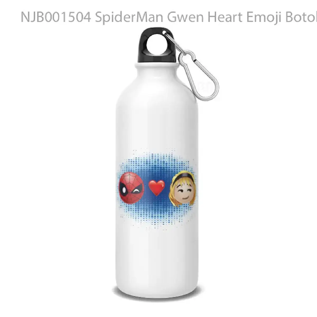 SpiderMan Gwen Heart Emoji Botol Air Minum