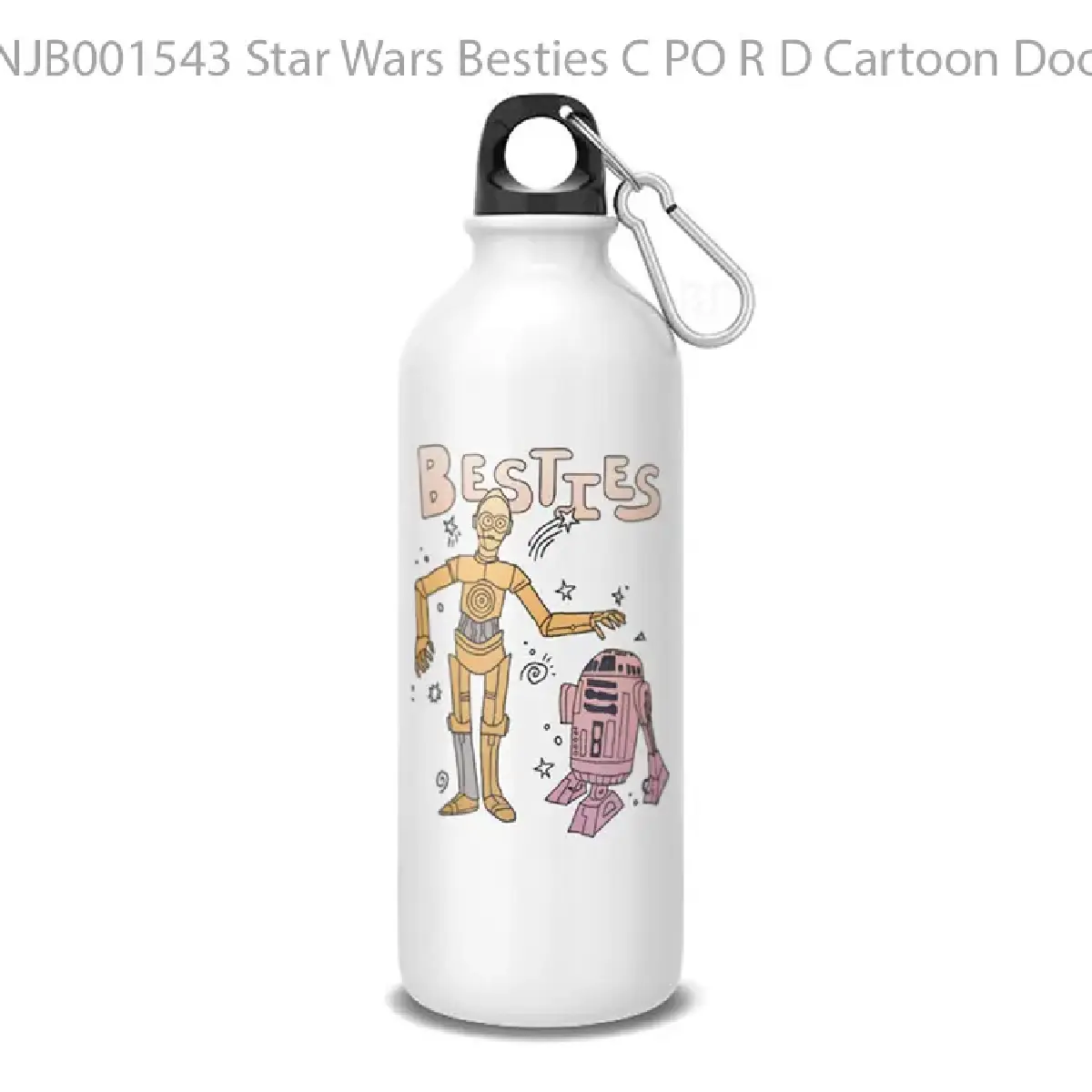 Star Wars Besties C PO R D Cartoon Doodle Z Botol Air Minum