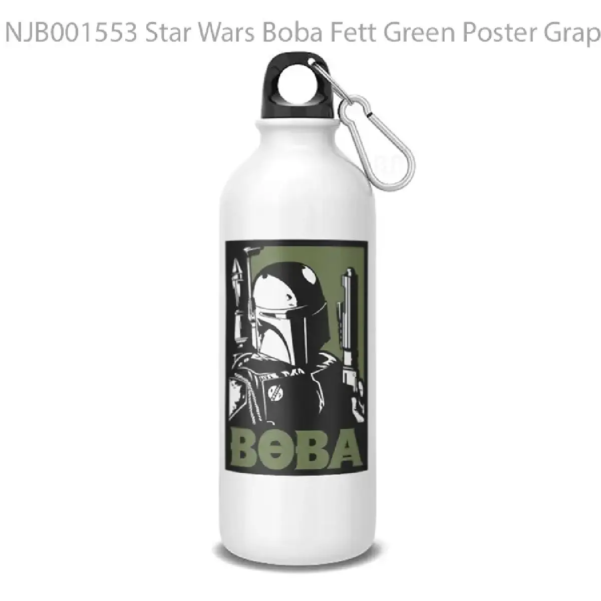 Star Wars Boba Fett Green Poster Graphic Botol Air Minum