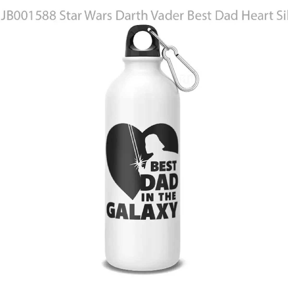Star Wars Darth Vader Best Dad Heart Silhouette Botol Air Minum