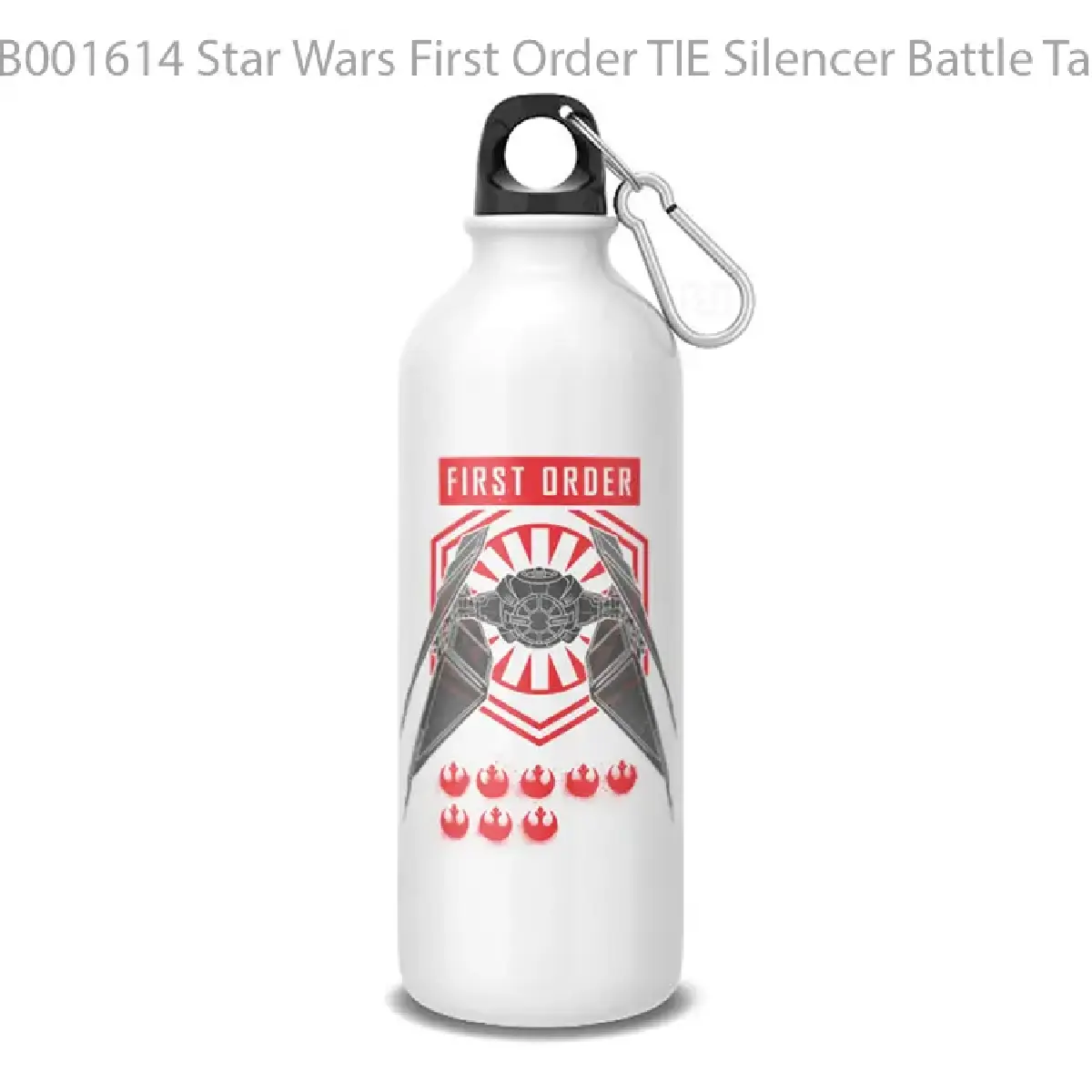Star Wars First Order TIE Silencer Battle Tally Graphic y Botol Air Minum