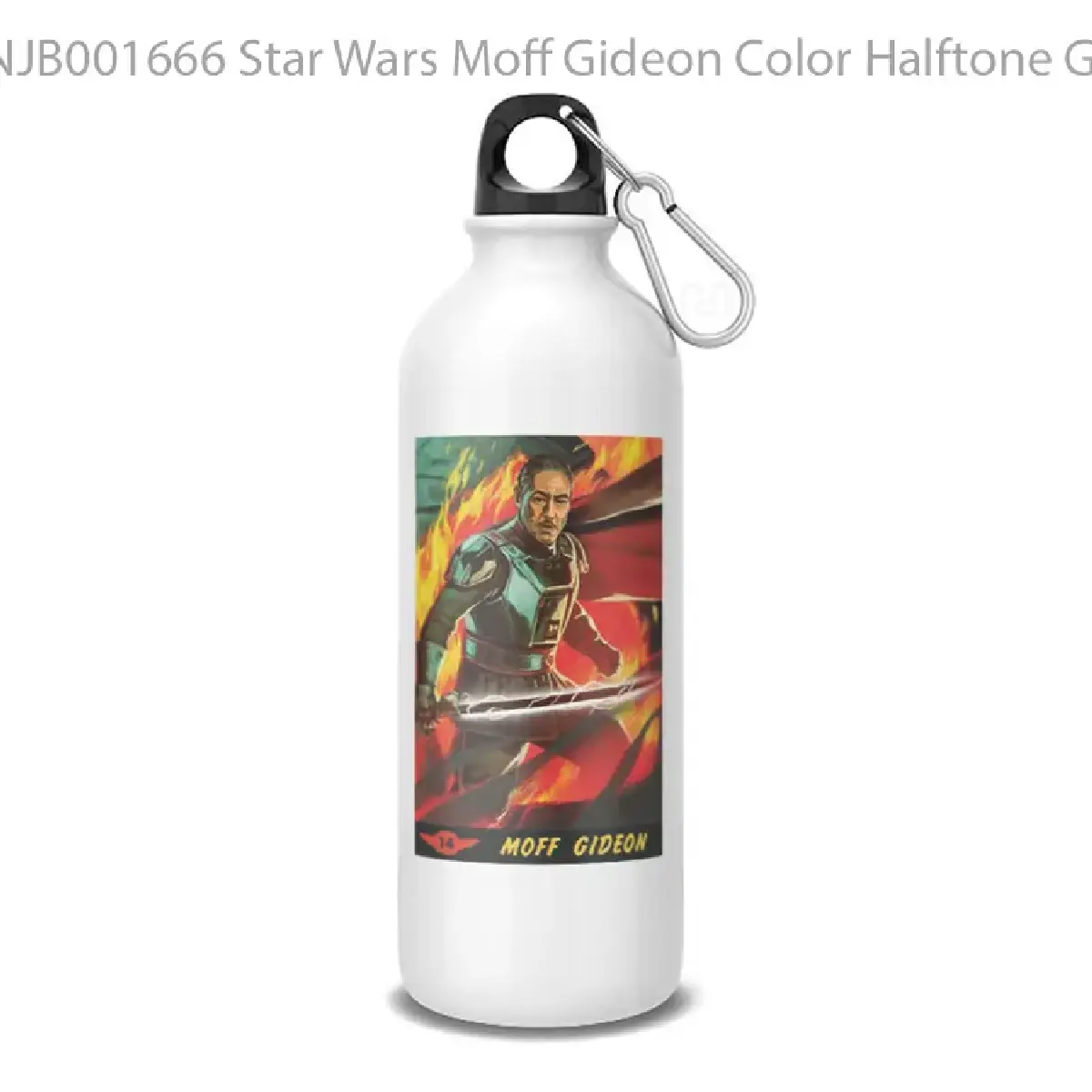 Star Wars Moff Gideon Color Halftone Graphic Botol Air Minum
