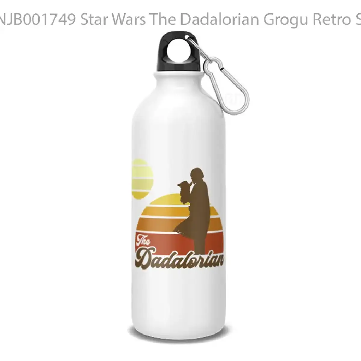 Star Wars The Dadalorian Grogu Retro Sunset Botol Air Minum