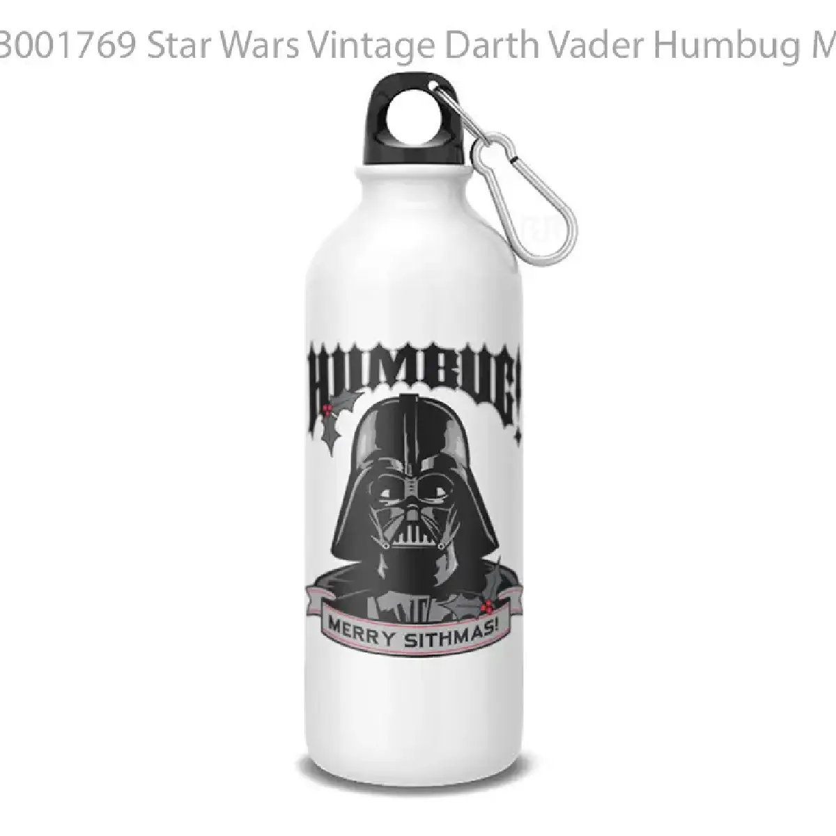 Star Wars Vintage Darth Vader Humbug Merry Sithmas Botol Air Minum