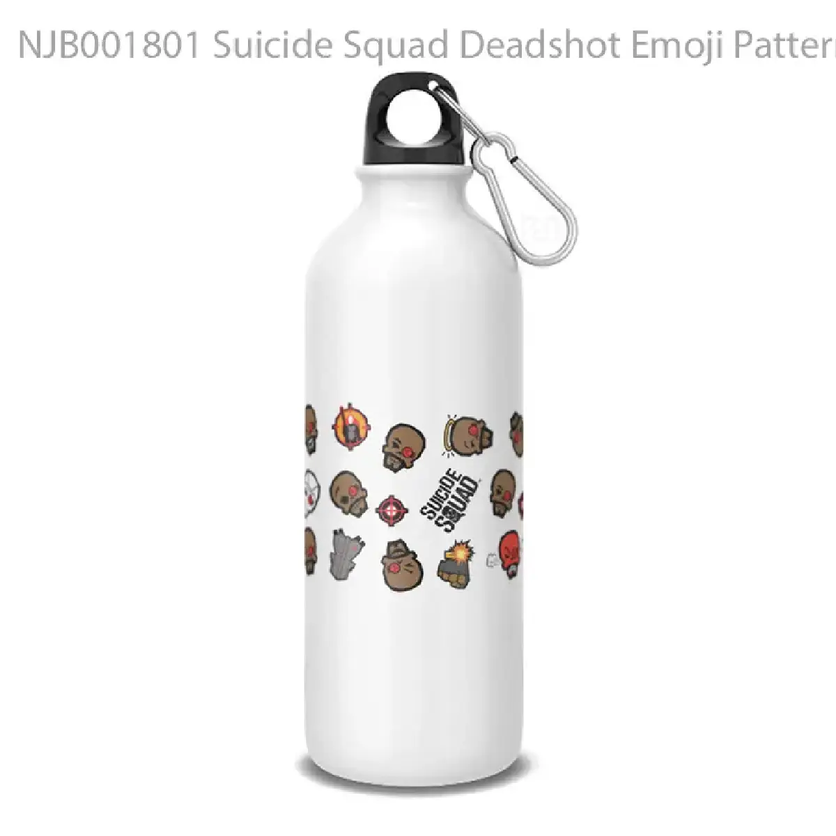 Suicide Squad Deadshot Emoji Pattern Botol Air Minum