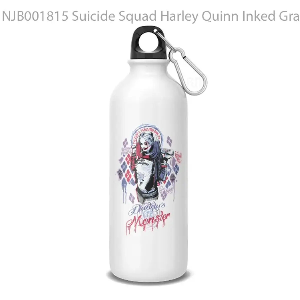 Suicide Squad Harley Quinn Inked Graffiti Botol Air Minum