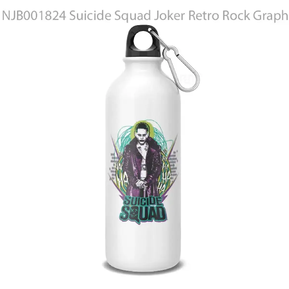 Suicide Squad Joker Retro Rock Graphic y Botol Air Minum