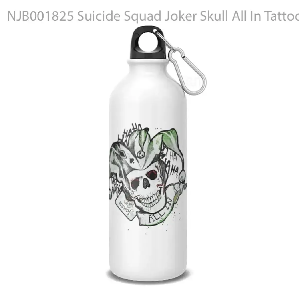 Suicide Squad Joker Skull All In Tattoo Botol Air Minum