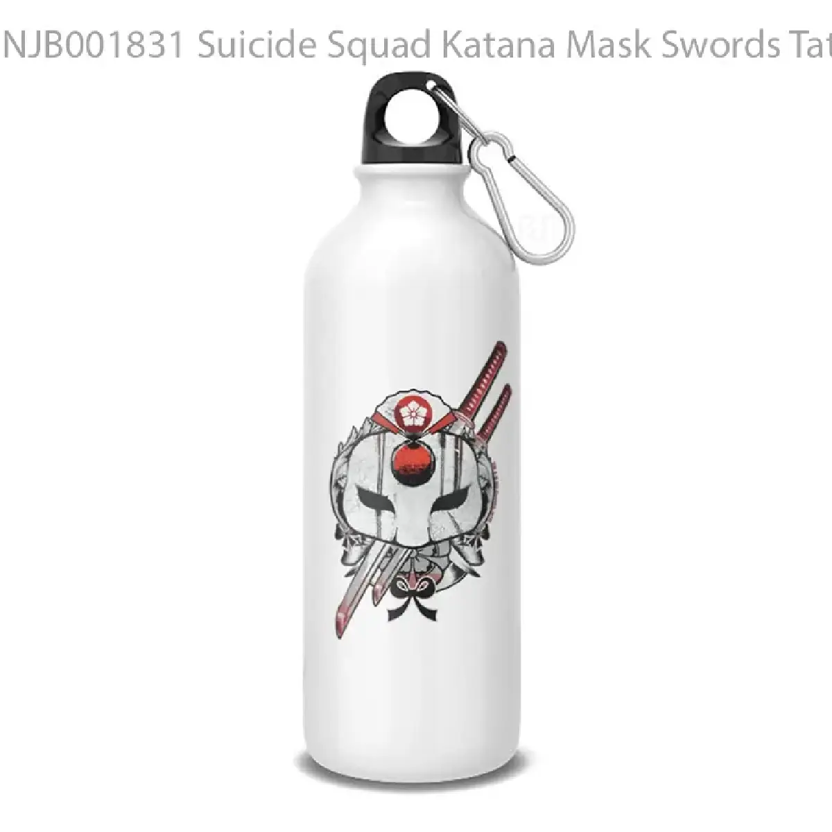 Suicide Squad Katana Mask Swords Tattoo Botol Air Minum