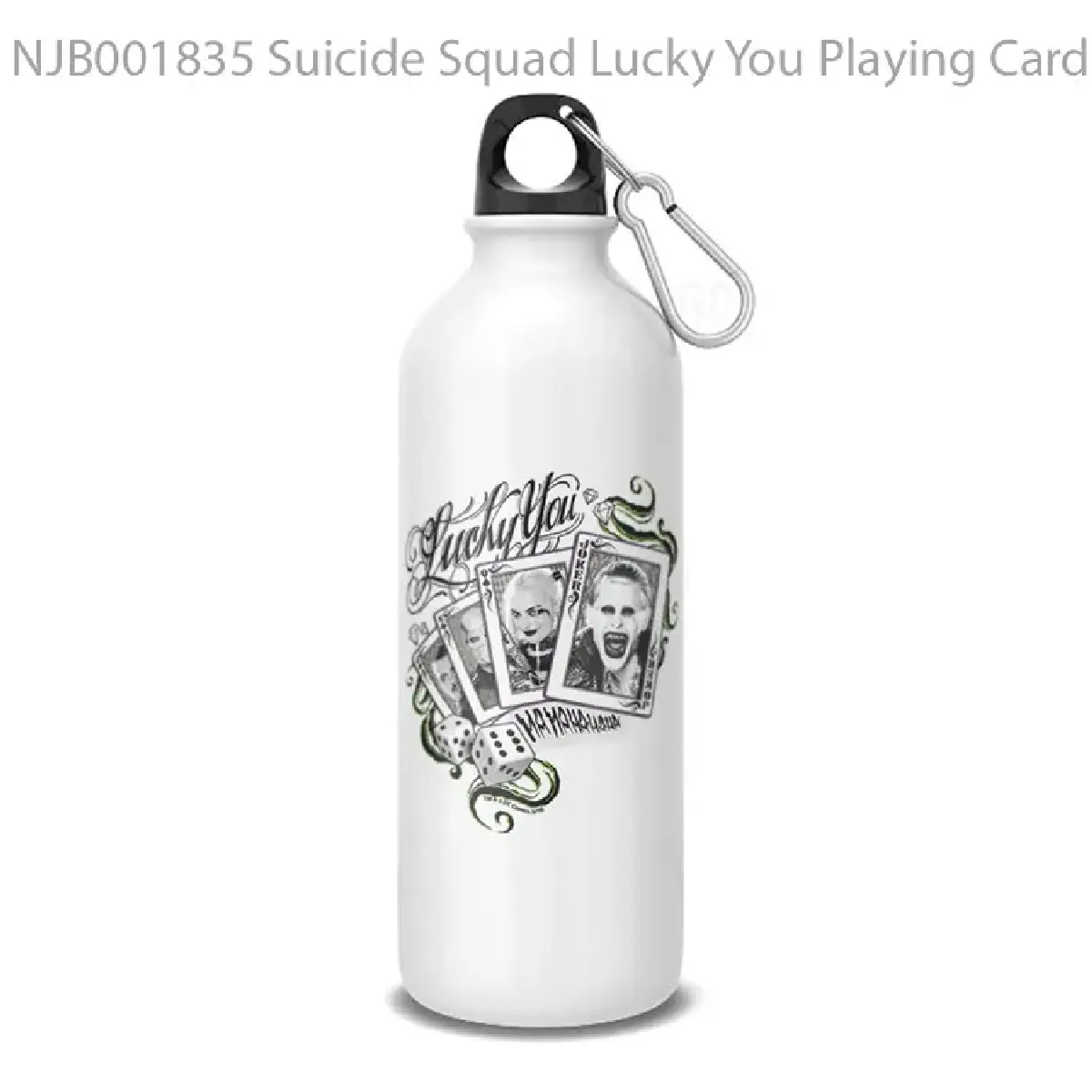 Suicide Squad Lucky You Playing Cards y Botol Air Minum