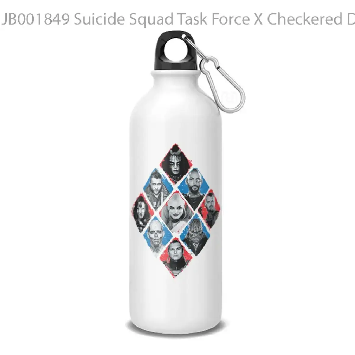 Suicide Squad Task Force X Checkered Diamond Botol Air Minum