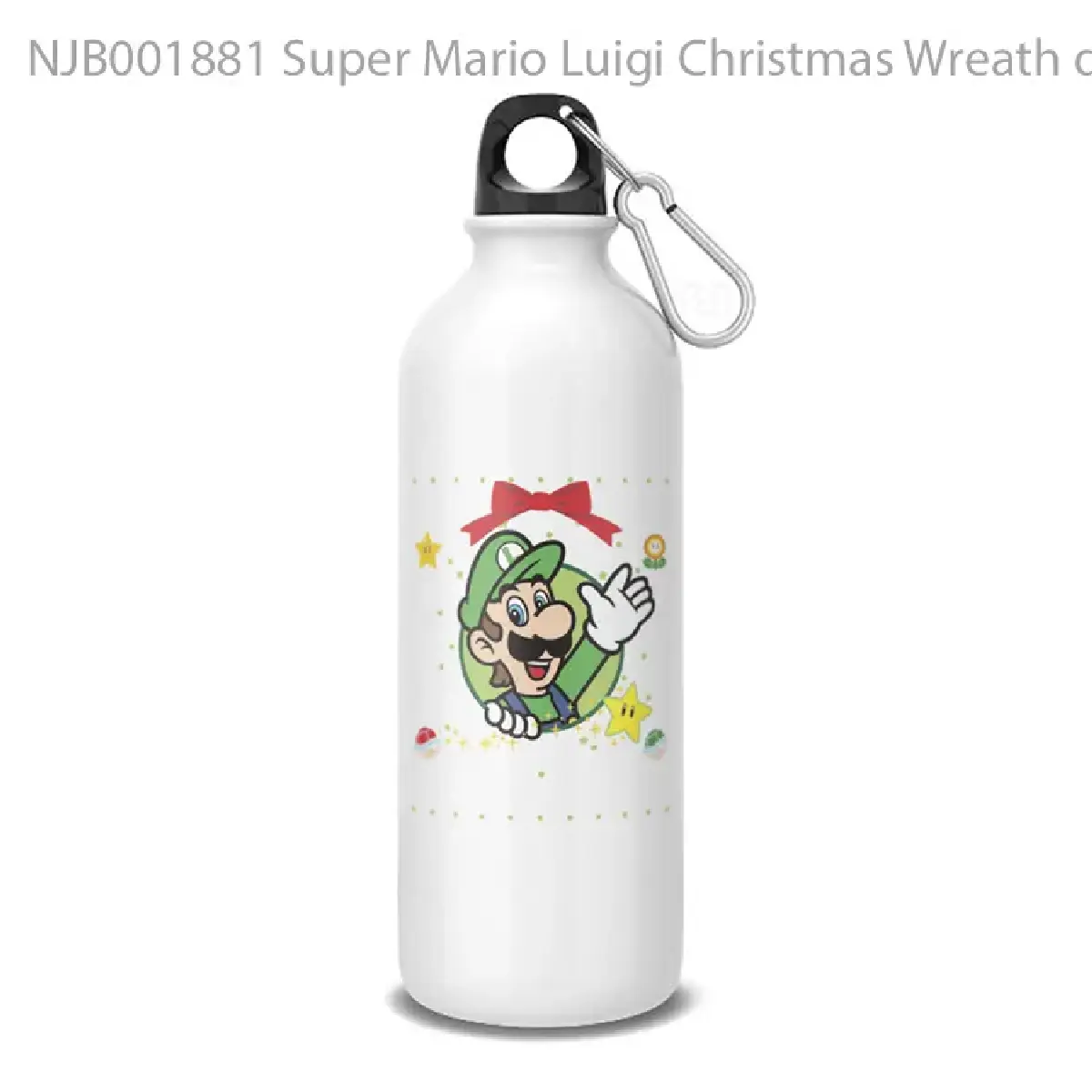 Super Mario Luigi Christmas Wreath d Botol Air Minum