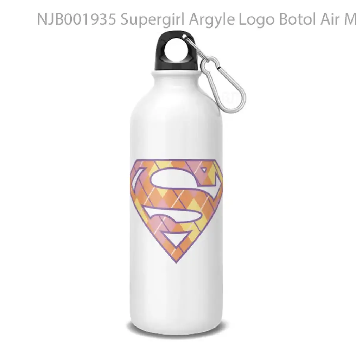 Supergirl Argyle Logo Botol Air Minum