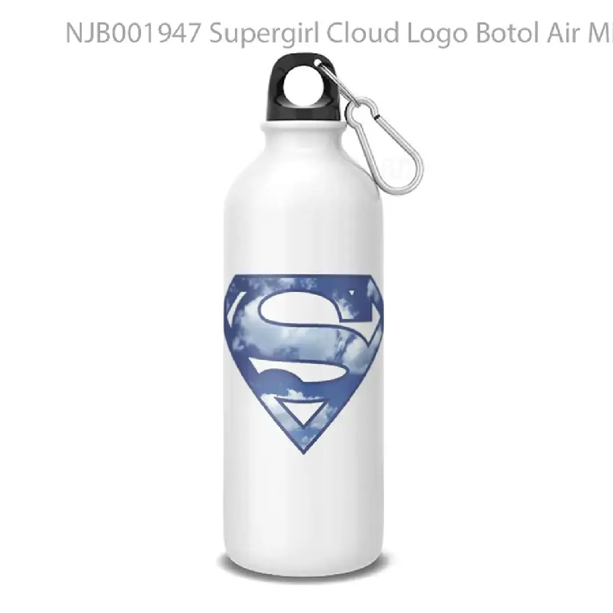 Supergirl Cloud Logo Botol Air Minum