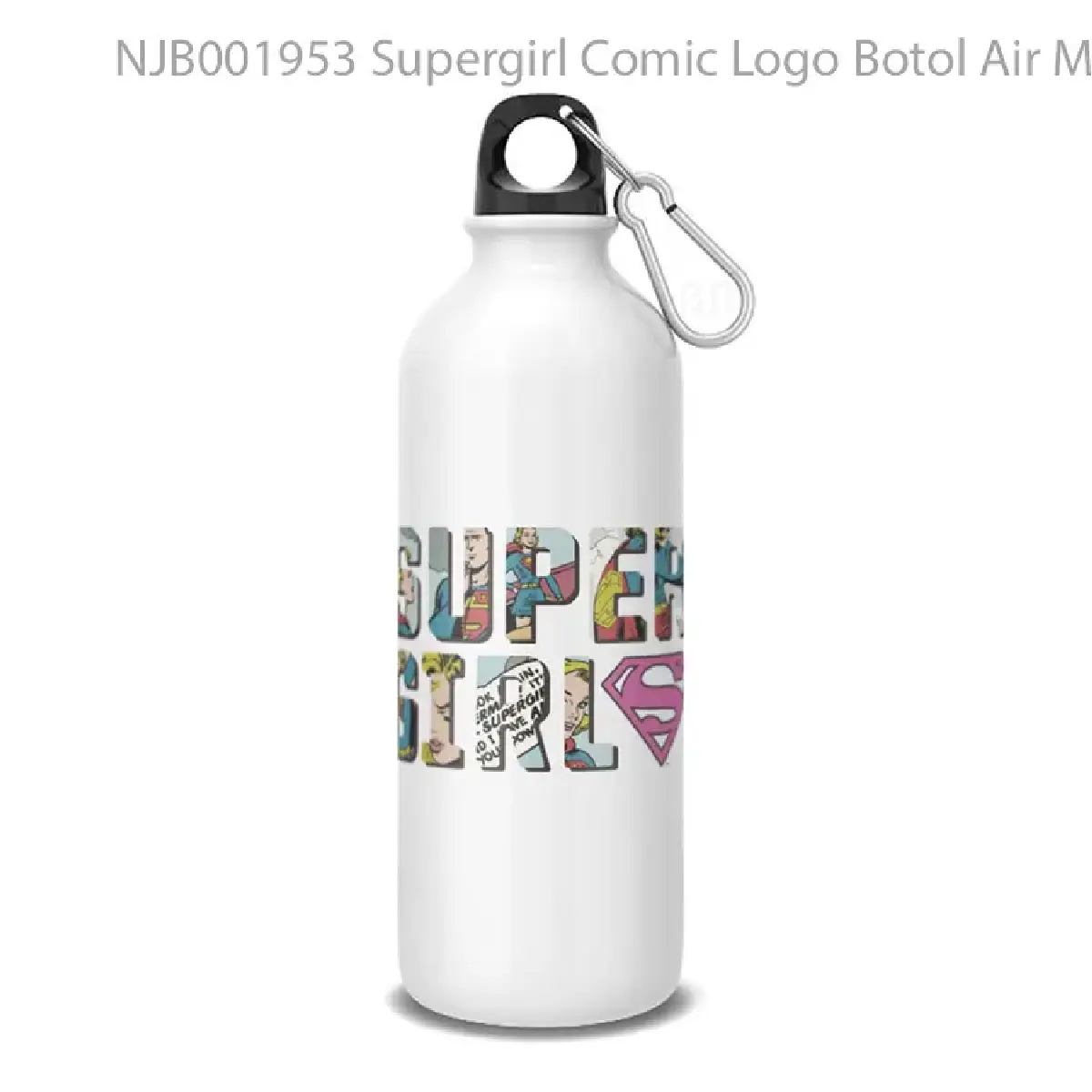 Supergirl Comic Logo Botol Air Minum