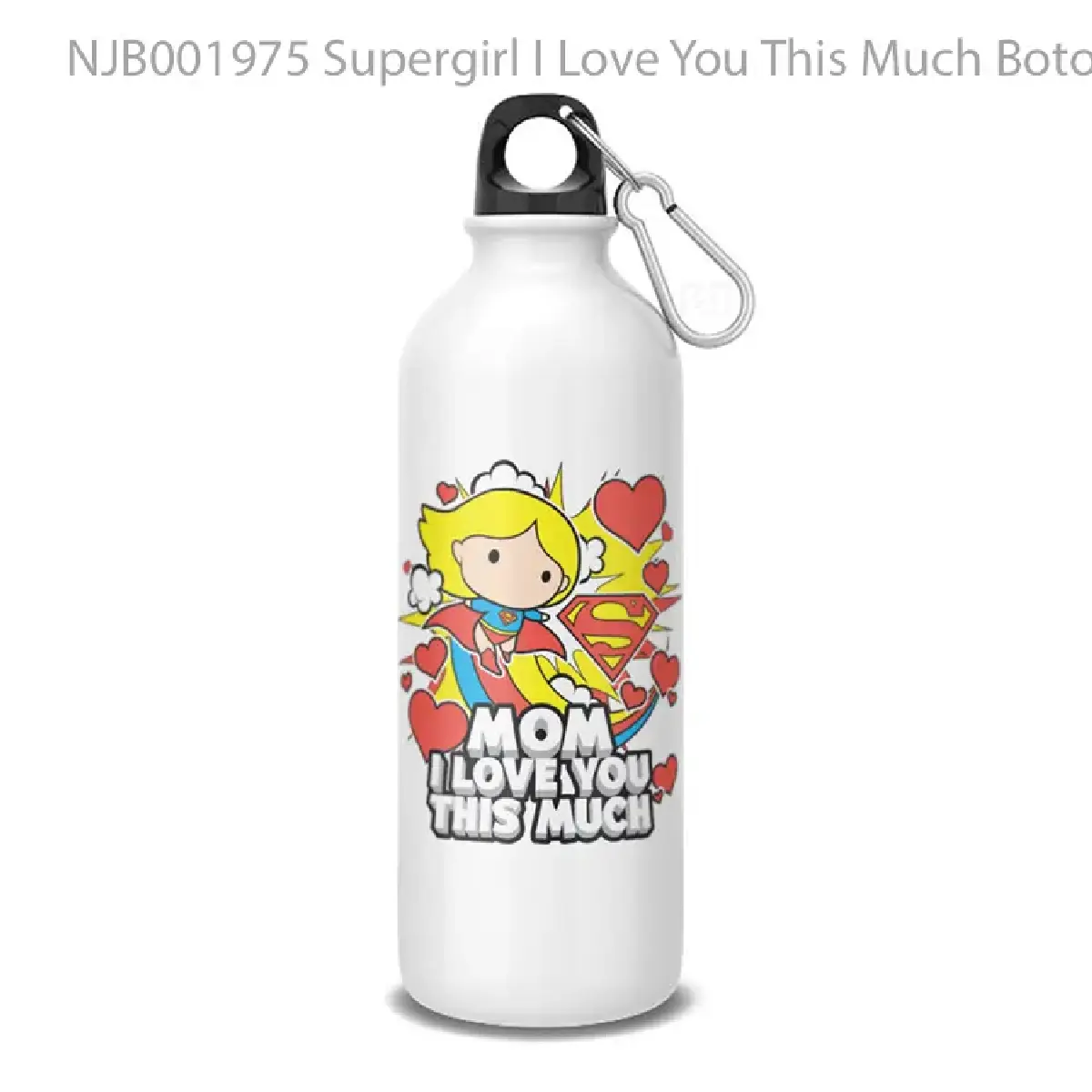 Supergirl I Love You This Much Botol Air Minum