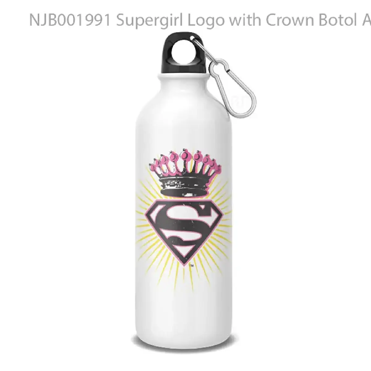 Supergirl Logo with Crown Botol Air Minum