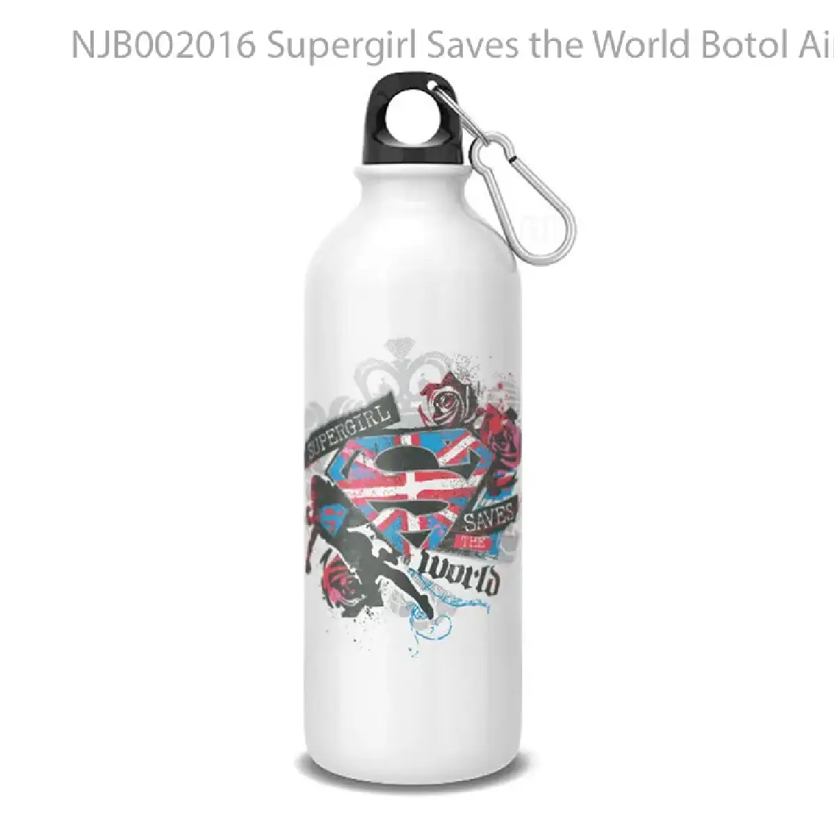 Supergirl Saves the World Botol Air Minum