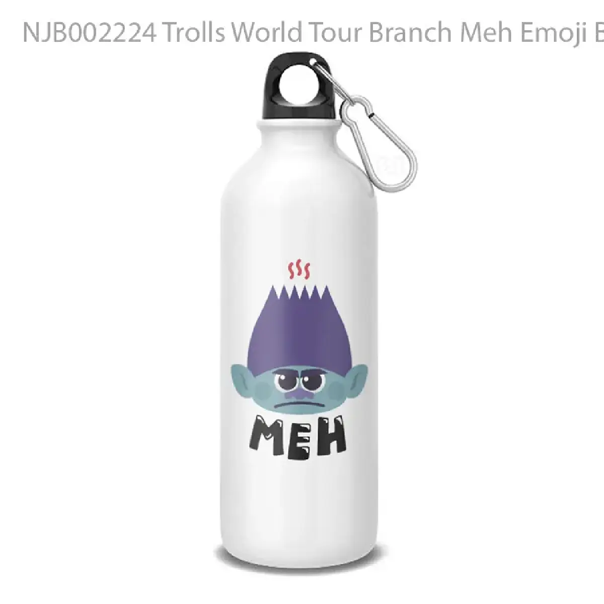 Trolls World Tour Branch Meh Emoji Botol Air Minum