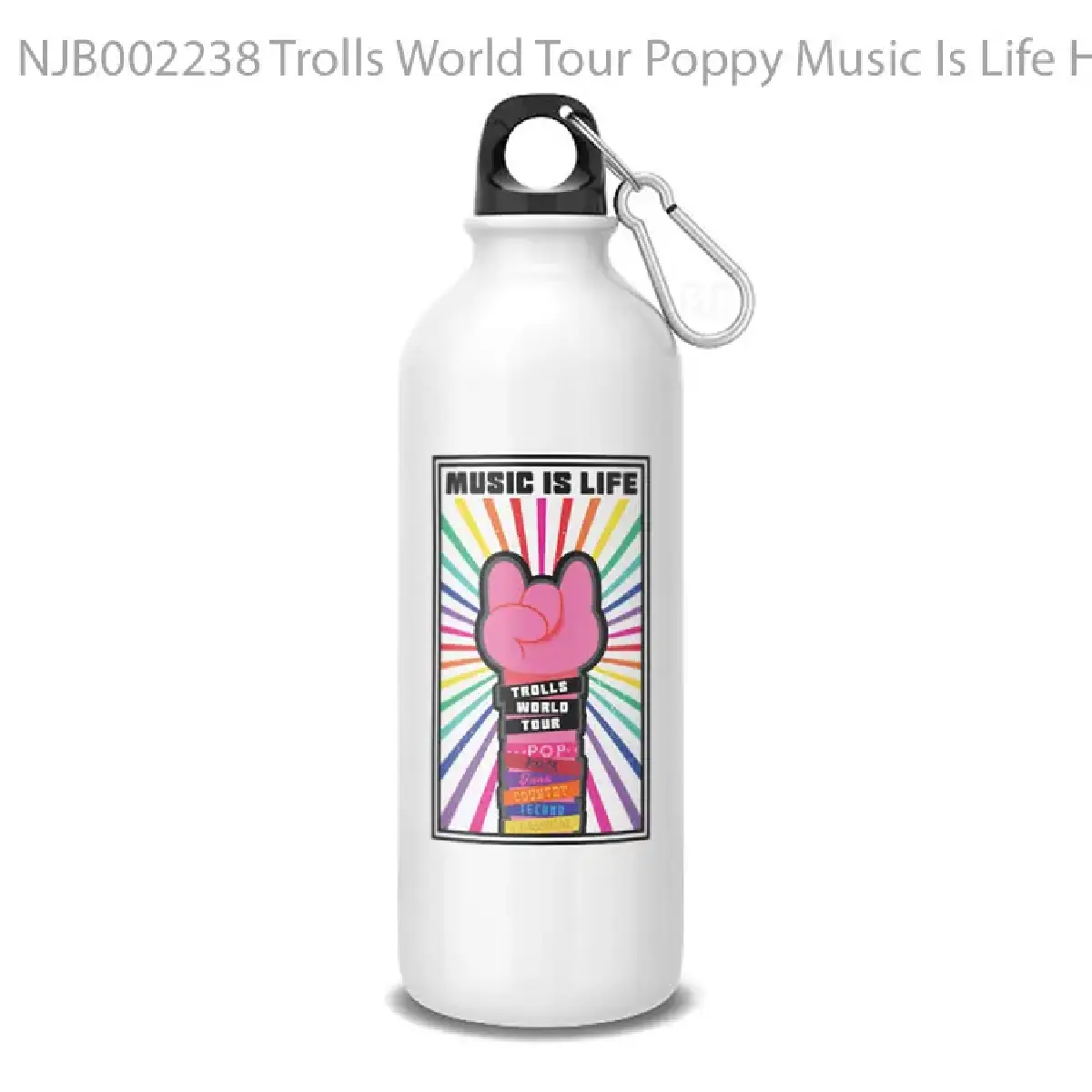 Trolls World Tour Poppy Music Is Life Ho Botol Air Minum
